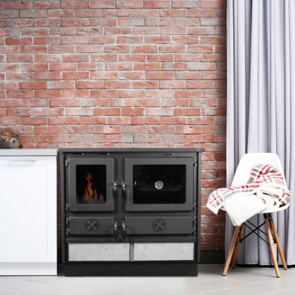 Holz-/Kohleofen Thermo Magnum Specksteinkessel 14,3 kW – Bild 8