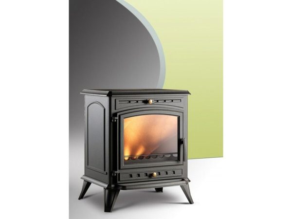 Holzofen „Altea“ – 74,4 x 64,4 x 54,7 cm – 5 bis 12 kW – Anthrazit – Bild 2