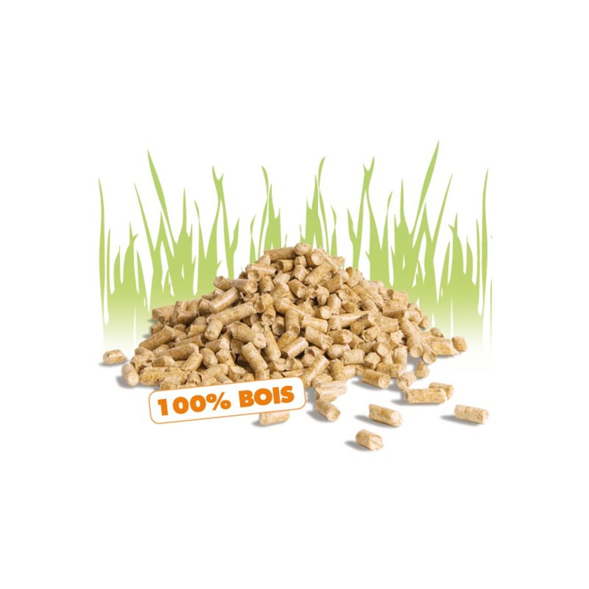 WOODSTOCK Holzpellets – 1 Palette mit 78 Säcken à 15 kg – Bild 2