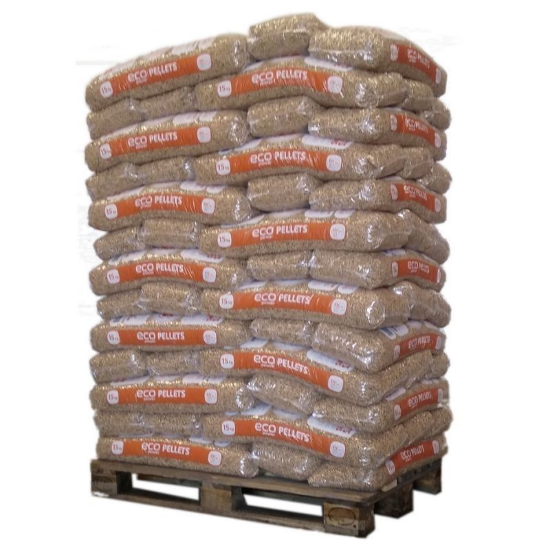 ECOPOWER PELLET – PALETTE MIT 65 SÄCKEN à 15 KG